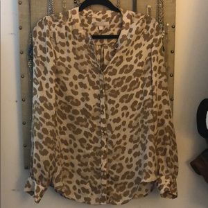 100% silk Banana Republic Blouse